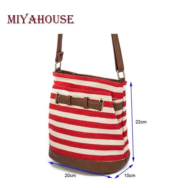miyahouse vintage canvas design female bucket bag striped printed ladies messenger bag daily use girls handbag
miyahouse vintage canvas design female bucket bag striped printed ladies messenger bag daily use girls handbag