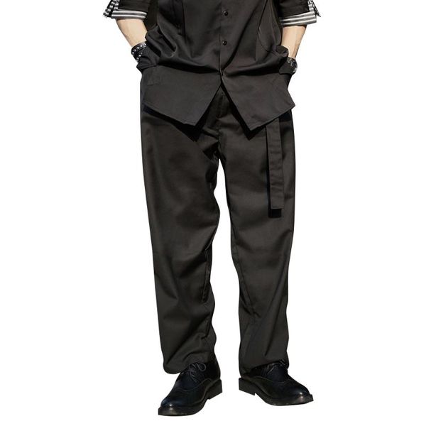 men's leisure western-style male trousers suit casual pants men formal fashion business design suit pants waistbelt, Black
men's leisure western-style male trousers suit casual pants men formal fashion business design suit pants waistbelt, Black
