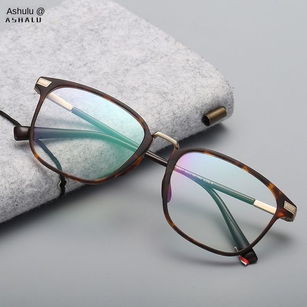 asalu new myopia frame men's square business plain glasses ultra light plastic steel myopia glasses frame, Silver
asalu new myopia frame men's square business plain glasses ultra light plastic steel myopia glasses frame, Silver