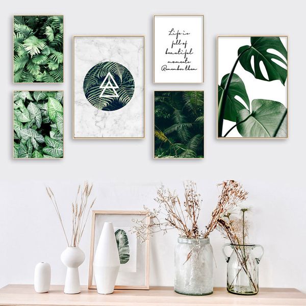green plant monstera fern canvas wall painting art poster nordic botanical print scandinavian picture for living room home decor
green plant monstera fern canvas wall painting art poster nordic botanical print scandinavian picture for living room home decor
