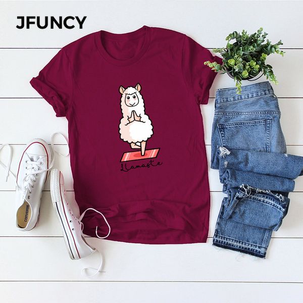 jfuncy 4xl 5xl plus размер повседневная женская футболка хлопчатобумажная печать смешные футболки летом с коротким рукавом o-шеи милые футбо, White
jfuncy 4xl 5xl plus размер повседневная женская футболка хлопчатобумажная печать смешные футболки летом с коротким рукавом o-шеи милые футбо, White