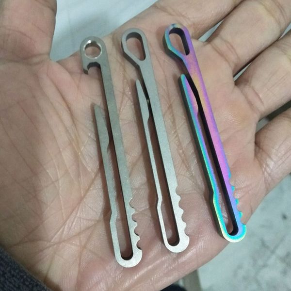 titanium tc4 key chain outdoor camping backpack clip hanging buckle theft key holder dropshipping j068, Silver
titanium tc4 key chain outdoor camping backpack clip hanging buckle theft key holder dropshipping j068, Silver
