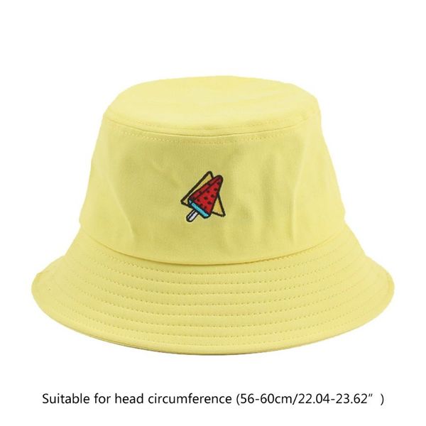 harajuku cotton bucket hat cute watermelon embroidery panama fisherman cap 449f, Blue;gray
harajuku cotton bucket hat cute watermelon embroidery panama fisherman cap 449f, Blue;gray