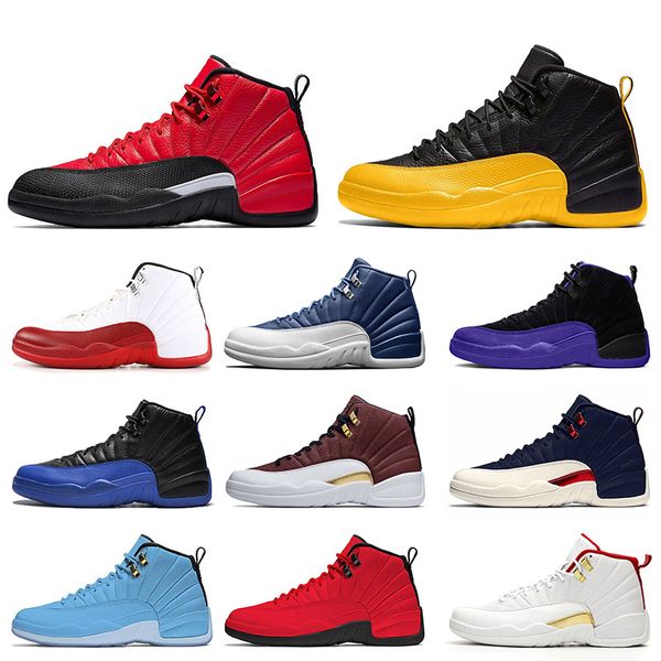 2020 reverse flu game 12 university gold 12s mens basketball shoes retro gym red stone blue dark concord jumpman 12 mens trainers sneakers, White;red
2020 reverse flu game 12 university gold 12s mens basketball shoes retro gym red stone blue dark concord jumpman 12 mens trainers sneakers, White;red