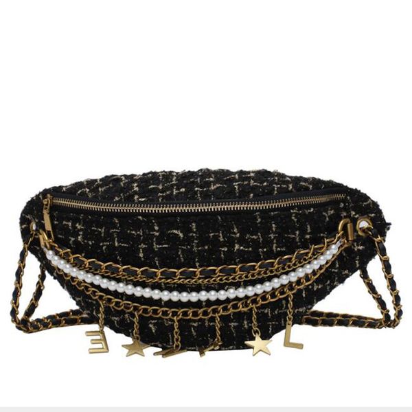woman bag handbag woolen cloth bag waist pack for ladies female messenger chest chain shoulder
woman bag handbag woolen cloth bag waist pack for ladies female messenger chest chain shoulder