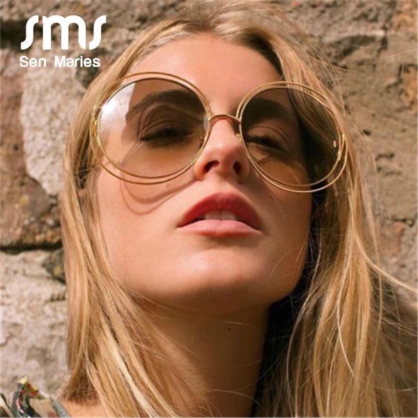 frame vintage oversized gold round sunglasses women brand retro multilayer sun glasses fashion men eyewear glasses uv400 oculos ch01, Blue
frame vintage oversized gold round sunglasses women brand retro multilayer sun glasses fashion men eyewear glasses uv400 oculos ch01, Blue