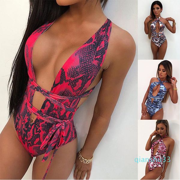 wholesale-new snake print swimsuit women leopard one piece bathing suit deep v bandage beachwear monokini push up padded swimwear
wholesale-new snake print swimsuit women leopard one piece bathing suit deep v bandage beachwear monokini push up padded swimwear