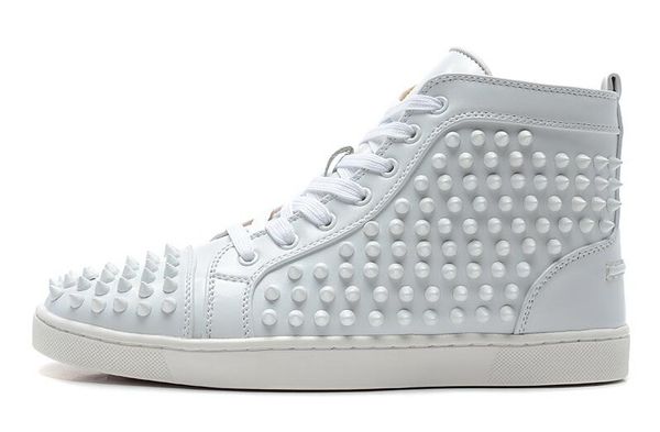 designer brand studded spikes flats shoes red bottoms shoes luxury mens and womens party lovers genuine leather sneakers size 35-47, Black
designer brand studded spikes flats shoes red bottoms shoes luxury mens and womens party lovers genuine leather sneakers size 35-47, Black