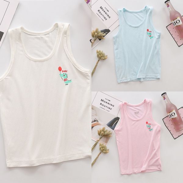 summer new children's sleeveless vest boys and girls base type round neck sling vest shirt suspender shirt 90-110, Blue
summer new children's sleeveless vest boys and girls base type round neck sling vest shirt suspender shirt 90-110, Blue