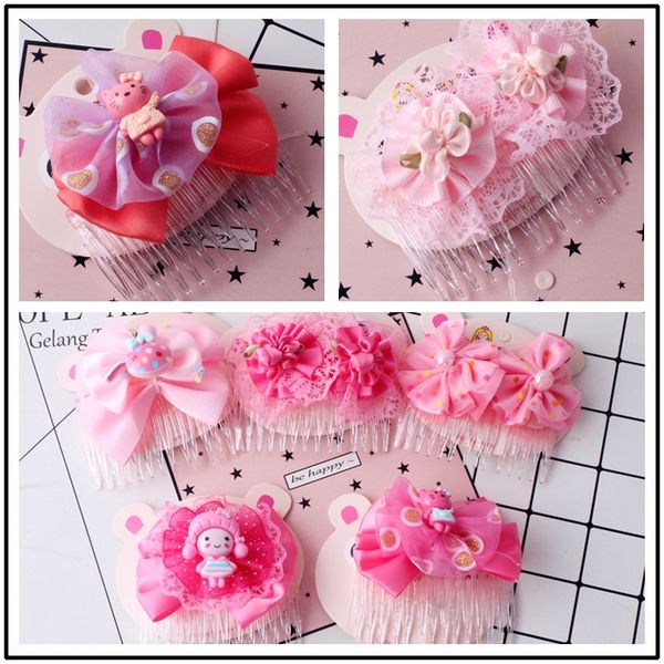 girls cute when bow sweet little princess girl love flower kitty cartoon comb flower comb, Slivery;white
girls cute when bow sweet little princess girl love flower kitty cartoon comb flower comb, Slivery;white