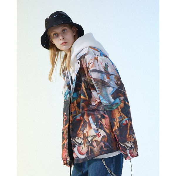 puffle jacketsurf mens 2019 new spring and autumn european and american popular brand fallen angels rebellious oil painting printed jacket j, Black;brown
puffle jacketsurf mens 2019 new spring and autumn european and american popular brand fallen angels rebellious oil painting printed jacket j, Black;brown