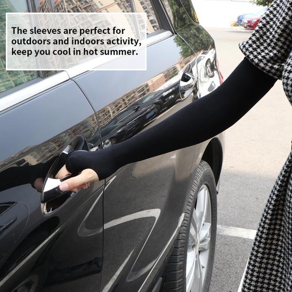 2pc arm sleeves outdoor sports safety running warmers sun uv protection hand sleeve cover cooling warmer for golf riding fishing, Black;gray
2pc arm sleeves outdoor sports safety running warmers sun uv protection hand sleeve cover cooling warmer for golf riding fishing, Black;gray