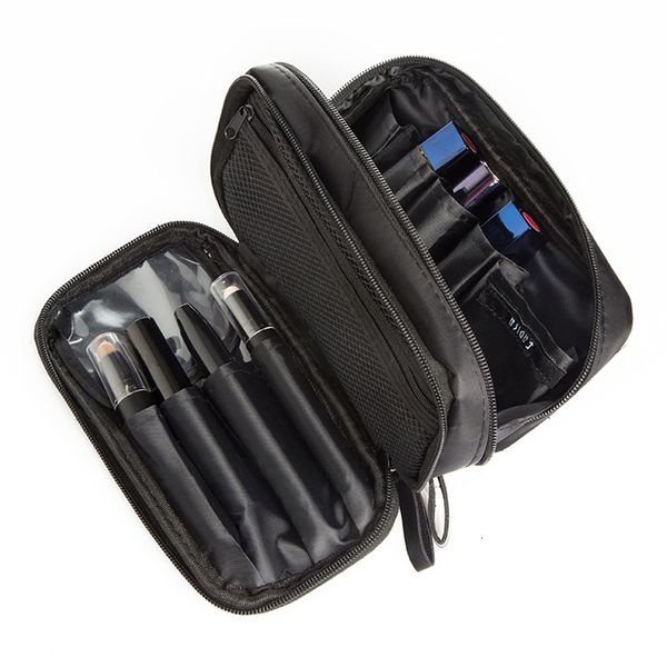 double layer cosmetic bag waterproof brushes lipstick toiletry travel organizer makeup cases pouch beauty accessories supplies
double layer cosmetic bag waterproof brushes lipstick toiletry travel organizer makeup cases pouch beauty accessories supplies