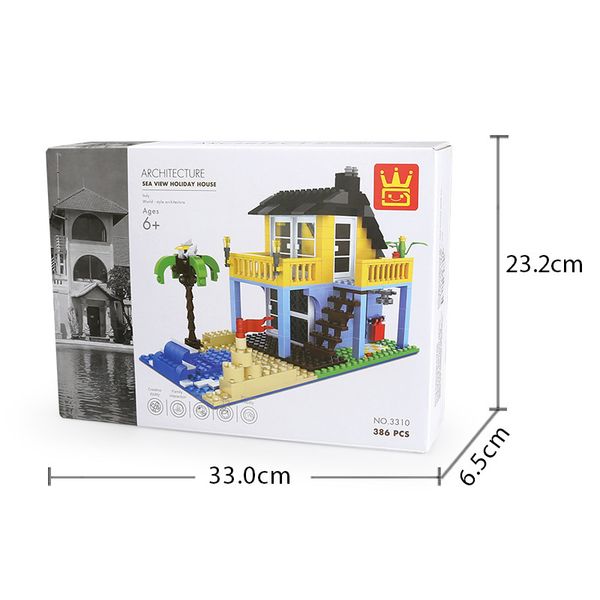 wanger exotic street view sea view architecture small particles assembled blocks toy children puzzle model
wanger exotic street view sea view architecture small particles assembled blocks toy children puzzle model