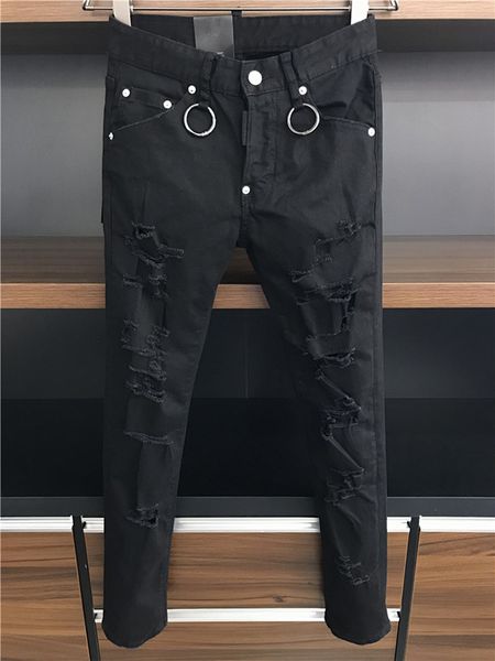 2020 mens stylist jeans distressed ripped biker jeans slim fit motorcycle biker denim jean mens jeans, Blue
2020 mens stylist jeans distressed ripped biker jeans slim fit motorcycle biker denim jean mens jeans, Blue