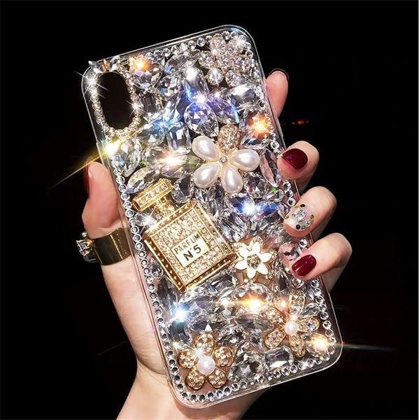 suitable for iphone 11pro max perfume bottle rhinestone phone case
suitable for iphone 11pro max perfume bottle rhinestone phone case