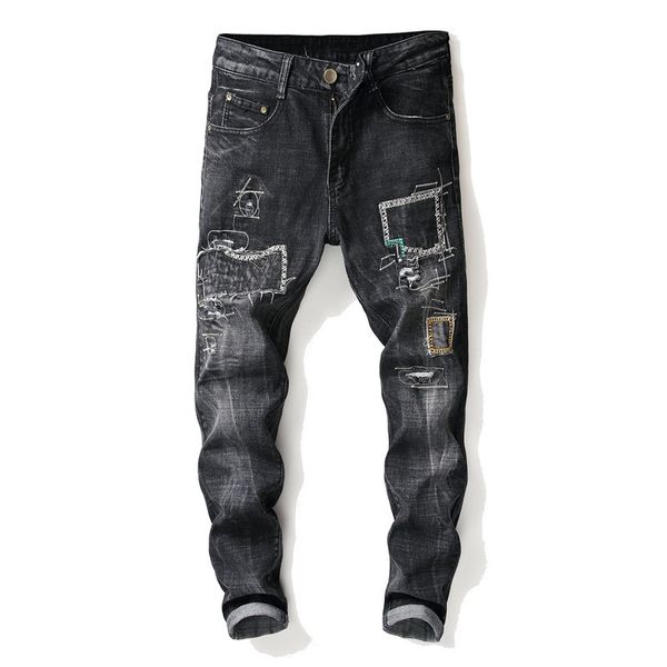 2020 new fashion vintage pantalon solid jeans men causal pants plus size 36 jeans homme, Blue
2020 new fashion vintage pantalon solid jeans men causal pants plus size 36 jeans homme, Blue