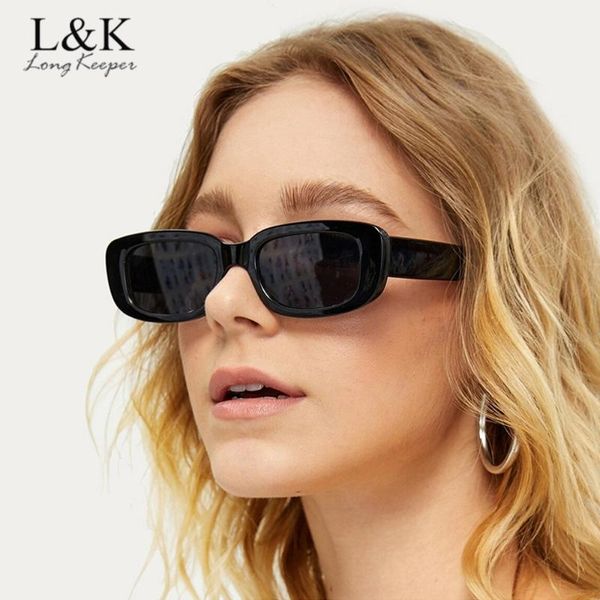 longkeeper 2020 new fashion women sunglasses vintage small rectangle plastic sun glasses ladies black retro square eyewear, White;black
longkeeper 2020 new fashion women sunglasses vintage small rectangle plastic sun glasses ladies black retro square eyewear, White;black