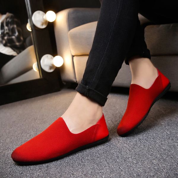 tenis masculino men casual shoes suede breathable light flats shoes slip on mens flats outdoor walking driving sneskers, Black
tenis masculino men casual shoes suede breathable light flats shoes slip on mens flats outdoor walking driving sneskers, Black