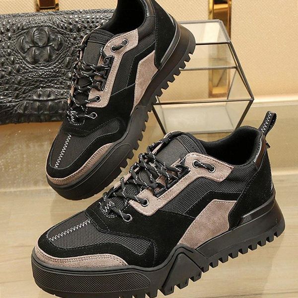 fashion classic hiking sneaker men 's shoes lightweight shoes luxury lace -up plus size casual mens shoes zapatillas hombr, Black
fashion classic hiking sneaker men 's shoes lightweight shoes luxury lace -up plus size casual mens shoes zapatillas hombr, Black