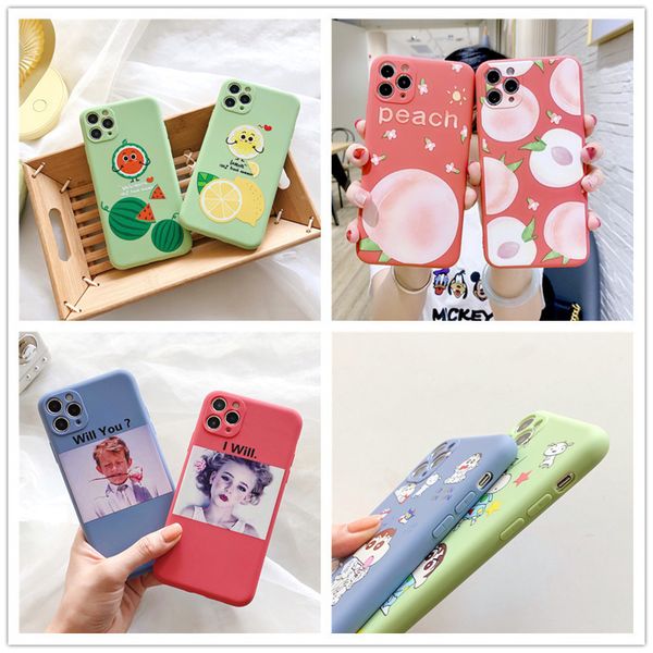 iphone 11 mobile phone case frosted soft shell pattern cartoon men's and women's xr feel full-pack lens mobile phone case dhl ing
iphone 11 mobile phone case frosted soft shell pattern cartoon men's and women's xr feel full-pack lens mobile phone case dhl ing
