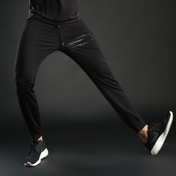 running pants men slim basketball leggings pants men's football training trousers gym fitness running jogging, Black;blue
running pants men slim basketball leggings pants men's football training trousers gym fitness running jogging, Black;blue