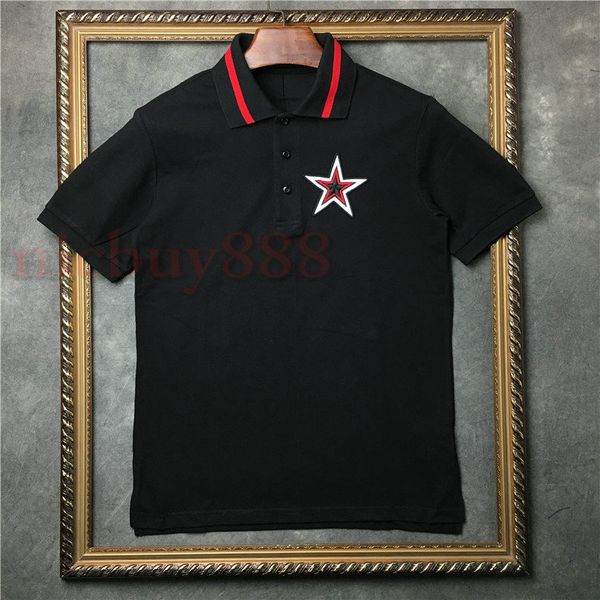 20ss горячей одежды европа мужской вышитой pentagram поло мода верхнего качества мужчины женщина конструктора тенниска хлопок tee tops, White;black
20ss горячей одежды европа мужской вышитой pentagram поло мода верхнего качества мужчины женщина конструктора тенниска хлопок tee tops, White;black