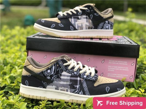 travis x sb dunk low cactus jack скоттс парашют бежевый петра коричневые черные кроссовки мужчины женщина athletic кроссовки с оригинальным
travis x sb dunk low cactus jack скоттс парашют бежевый петра коричневые черные кроссовки мужчины женщина athletic кроссовки с оригинальным