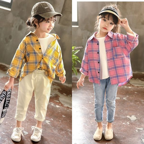 gzjf7 girls' autumn clothes cardigan coat 2019 new korean style western autumn coat shirt style long sleeve shirt for small and medium, White;black
gzjf7 girls' autumn clothes cardigan coat 2019 new korean style western autumn coat shirt style long sleeve shirt for small and medium, White;black