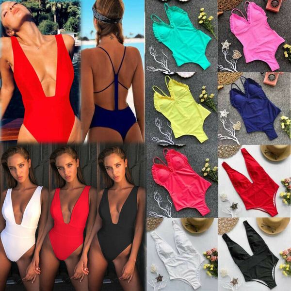 womens one-piece swimsuit bandage bikini push-up padded bra bathing swimwear, Black;white
womens one-piece swimsuit bandage bikini push-up padded bra bathing swimwear, Black;white