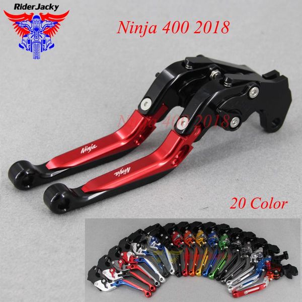 cnc extendable foldable motorcycle brake clutch levers for ninja 400 2020 
cnc extendable foldable motorcycle brake clutch levers for ninja 400 2020