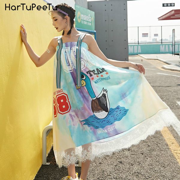 colourful slip dress midi women overalls dress with striped wide strap 2020 print swan patchwork lace big hem elastic strapless, Black;gray
colourful slip dress midi women overalls dress with striped wide strap 2020 print swan patchwork lace big hem elastic strapless, Black;gray