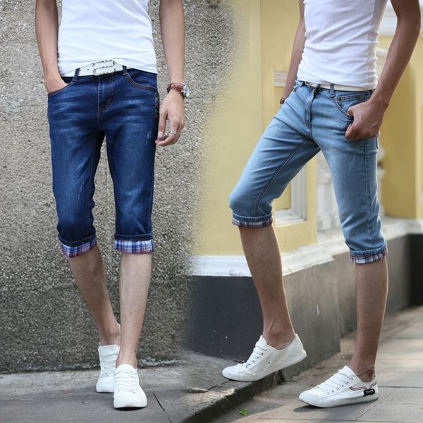 pqmc1 тонкие молодежные джинсовые шорты мужские обрезанное студент slim fit ноги девять девять pantsshorts щиколоток брюки стрейч обрезанные, Blue
pqmc1 тонкие молодежные джинсовые шорты мужские обрезанное студент slim fit ноги девять девять pantsshorts щиколоток брюки стрейч обрезанные, Blue