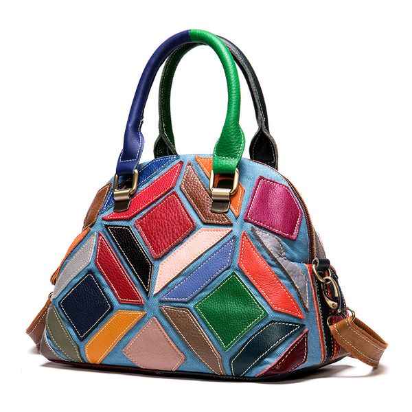 summer 2020 new leather shoulder bag layer cowhide check stripe color contrast stitching handbag european and american fashionable women
summer 2020 new leather shoulder bag layer cowhide check stripe color contrast stitching handbag european and american fashionable women