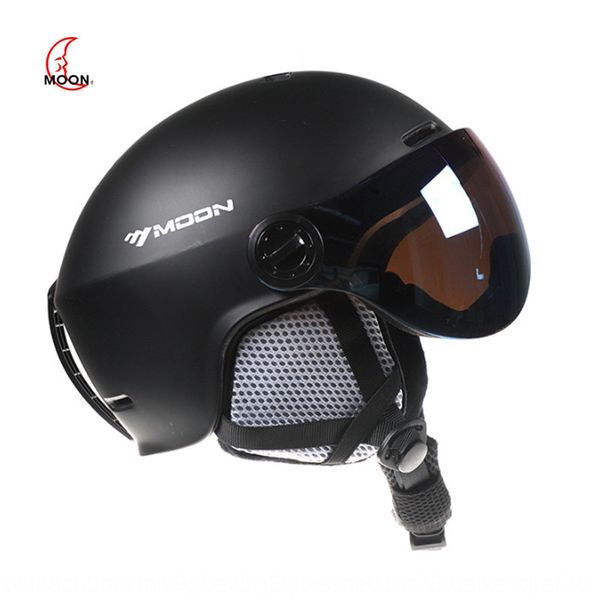 moon ski equipment safety helmet with wind mirror integrated molding men's and women's protective ski helmet protective equipment
moon ski equipment safety helmet with wind mirror integrated molding men's and women's protective ski helmet protective equipment