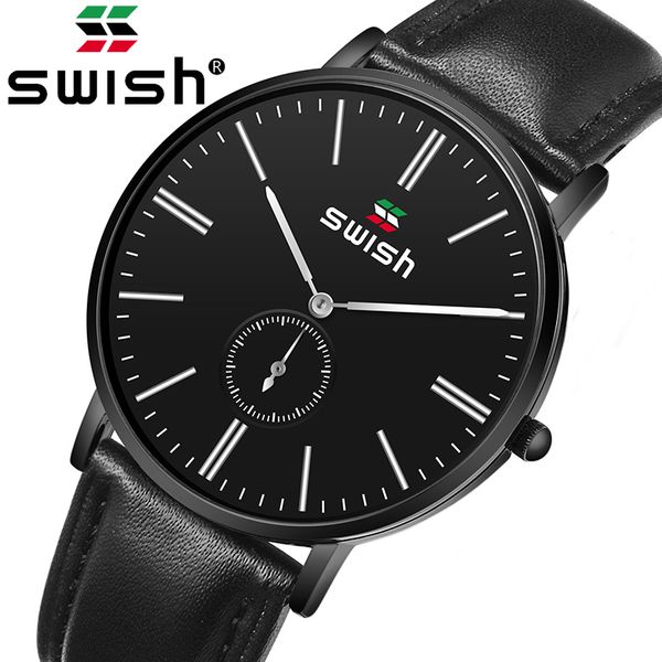 swish 2020 men's watch watches men's chronograph quartz clock waterproof sport leather wristwatches relogio masculino, Slivery;brown
swish 2020 men's watch watches men's chronograph quartz clock waterproof sport leather wristwatches relogio masculino, Slivery;brown