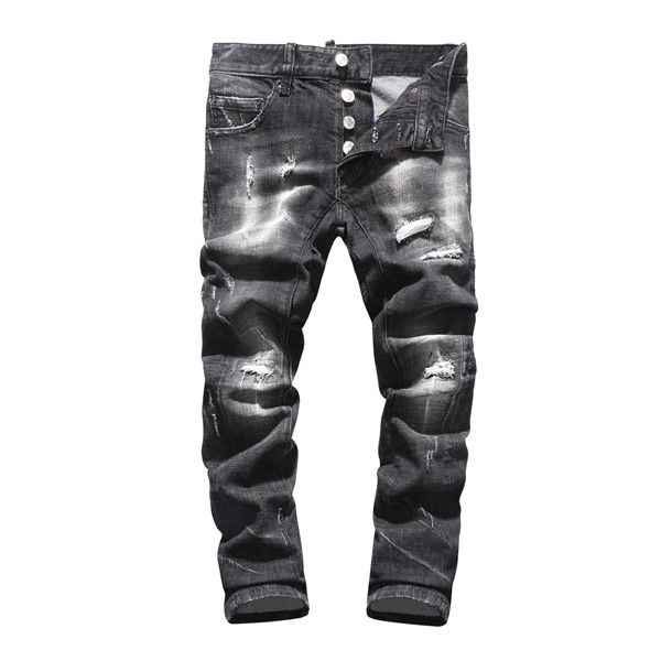 2020 new men's trendy straight light long jeans are generous and comfortable models designed by famous masters, Blue
2020 new men's trendy straight light long jeans are generous and comfortable models designed by famous masters, Blue