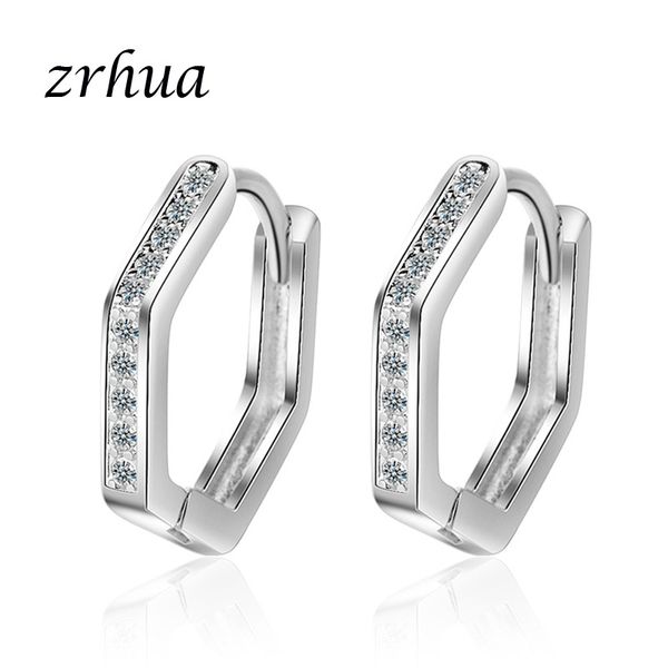 zrhua 925 sterling silver hypoallergenic earrings zircon hoop earring for women girl simple jewelry brincos joyas de plata 925, Golden
zrhua 925 sterling silver hypoallergenic earrings zircon hoop earring for women girl simple jewelry brincos joyas de plata 925, Golden