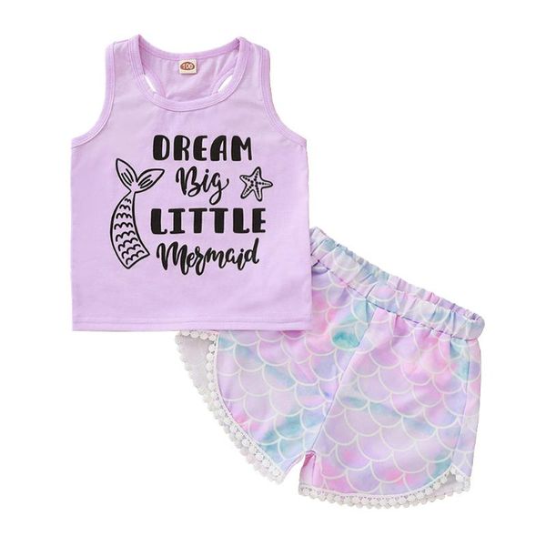 1-5y toddler kid baby clothes girl mermaid outfit 2pcs sleeveless vest shorts summer suit, White
1-5y toddler kid baby clothes girl mermaid outfit 2pcs sleeveless vest shorts summer suit, White