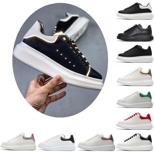 2020 fashion casual shoes triple black white 3m reflective flat thick sole leather walking shoes python outdoors daily dress party sneakers
2020 fashion casual shoes triple black white 3m reflective flat thick sole leather walking shoes python outdoors daily dress party sneakers
