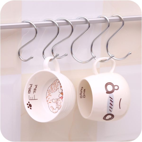 s shaped hooks heavy duty wall hangers adhesive hooks waterproof stainless steel metal hangers hanging hooks for kitchen, bathroom
s shaped hooks heavy duty wall hangers adhesive hooks waterproof stainless steel metal hangers hanging hooks for kitchen, bathroom