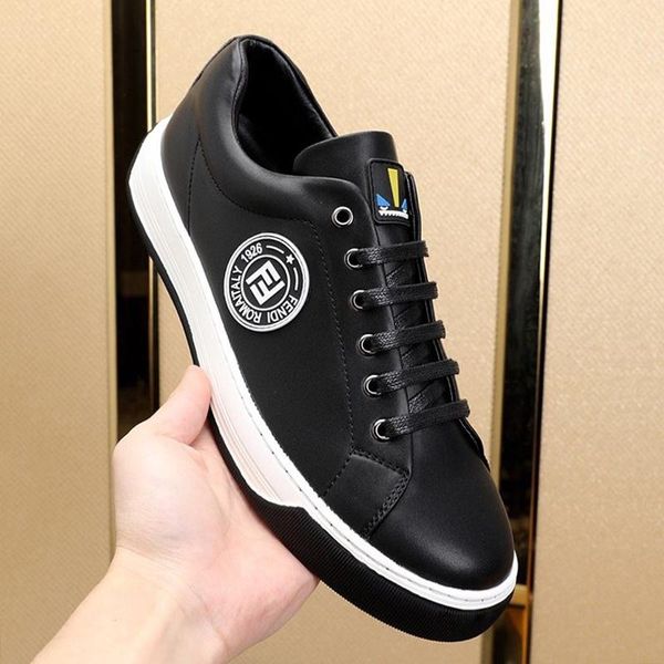 comfortable mens shoes leather fashion designer footwears sports lace -up plus size low men shoes chunky sneakers zapatos de hombre, Black
comfortable mens shoes leather fashion designer footwears sports lace -up plus size low men shoes chunky sneakers zapatos de hombre, Black