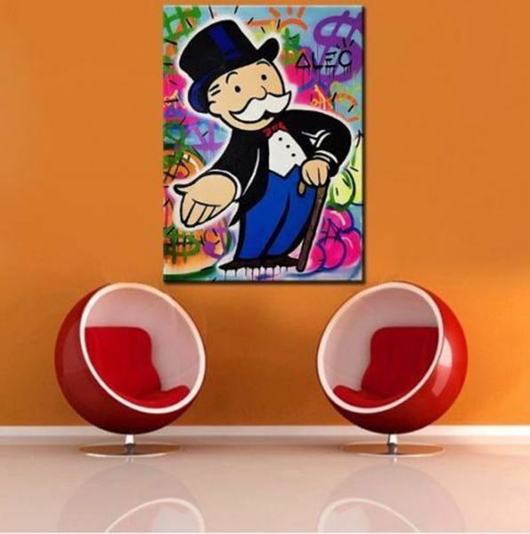 alec monopoly graffiti art rich man money home decor handpainted &hd print oil painting on canvas wall art canvas pictures 1165
alec monopoly graffiti art rich man money home decor handpainted &hd print oil painting on canvas wall art canvas pictures 1165