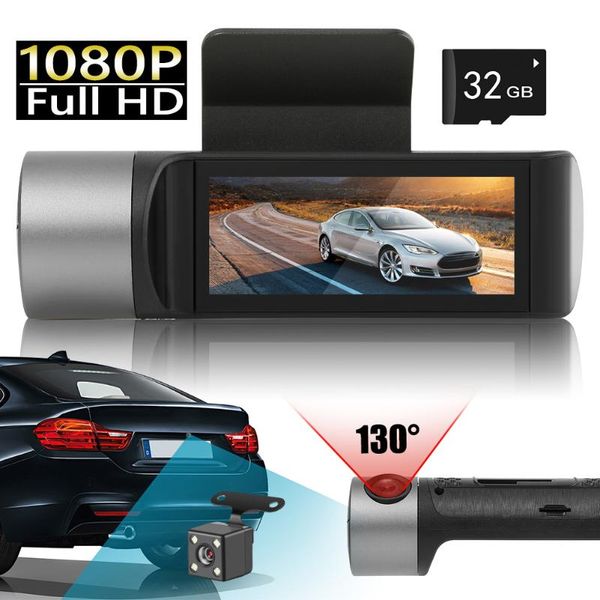 1080p hd dashcam h18 full 130 degree lens car dvr camera with rear view camera for outdoor personal car decoration tachograph
1080p hd dashcam h18 full 130 degree lens car dvr camera with rear view camera for outdoor personal car decoration tachograph