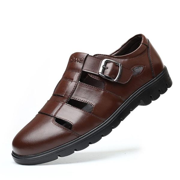errfc summer selling mens brown sandals shoes rome gladiator man black breathable sandbeach casual shoes british size 38-48
errfc summer selling mens brown sandals shoes rome gladiator man black breathable sandbeach casual shoes british size 38-48