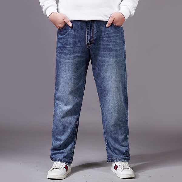men's jeans 2021 large size 46 classic straight loose denim pants male spring summer autumn section elastic jean trousers blue
men's jeans 2021 large size 46 classic straight loose denim pants male spring summer autumn section elastic jean trousers blue