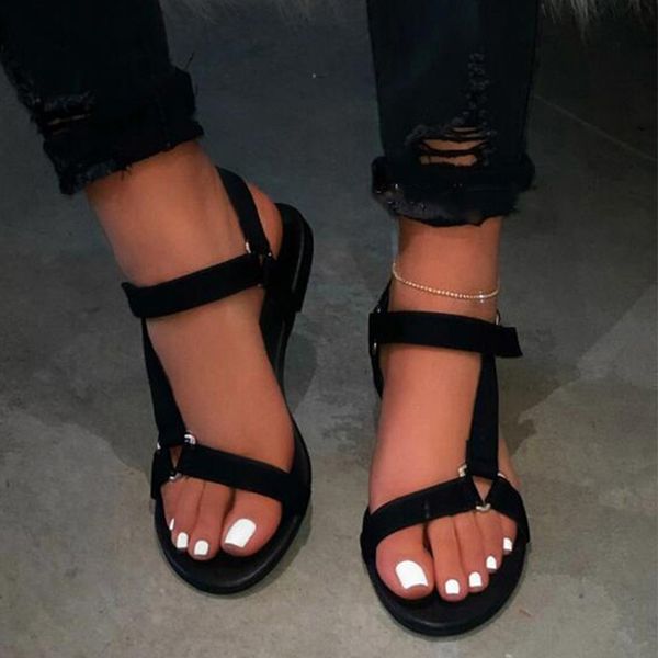 women leopard sandals 2020 print ladies plus size flats summer female hook loop metal casual beach shoes woman platform footwear, Black
women leopard sandals 2020 print ladies plus size flats summer female hook loop metal casual beach shoes woman platform footwear, Black