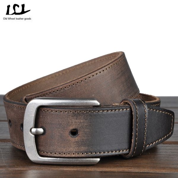 fl4v9 italian vegetable tanning layer cowhide belt men's handmade hand-made pin pure cowhide handmade color change pin buckle belt men, Black;brown
fl4v9 italian vegetable tanning layer cowhide belt men's handmade hand-made pin pure cowhide handmade color change pin buckle belt men, Black;brown