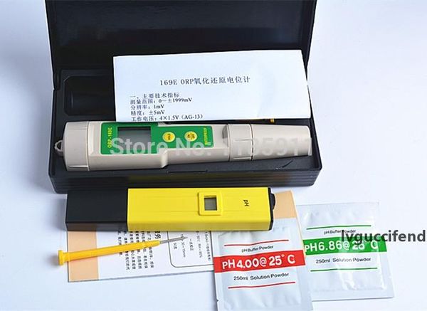 wholesale-2pcs/lot(1pcs digital ph meter/tester 0-14 pocket pen aquarium 1pcs 169e orp/redox tester waterproof orp meter
wholesale-2pcs/lot(1pcs digital ph meter/tester 0-14 pocket pen aquarium 1pcs 169e orp/redox tester waterproof orp meter