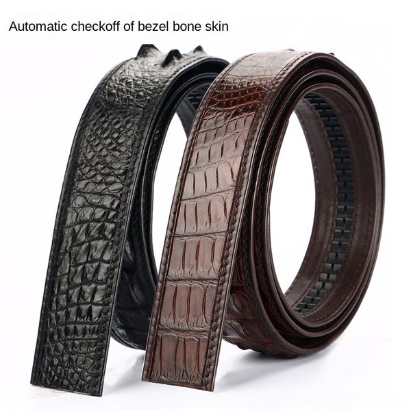 automatic buckle without seamless stitching crocodile leather strip men's leather crocodile bone belt oem/odm men's belt, Black;brown
automatic buckle without seamless stitching crocodile leather strip men's leather crocodile bone belt oem/odm men's belt, Black;brown